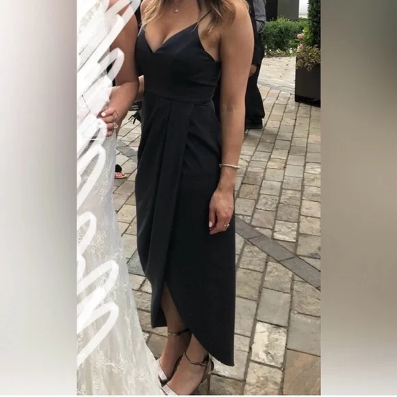 Shona Joy Charcoal Maxi Dress - Picture 5 of 6